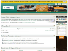 Tablet Screenshot of ke.thehrjob.com